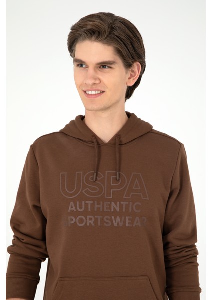 U.s. Polo Assn. Erkek Kahverengi Sweatshirt 50293439-VR029