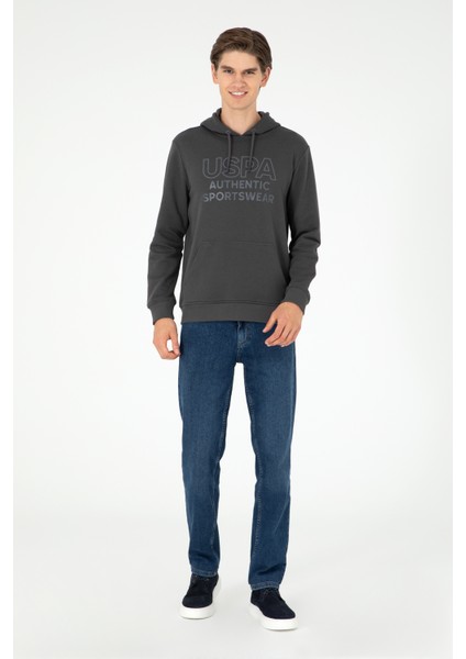 Erkek Antrasit Sweatshirt 50293439-VR006 fırsatları
