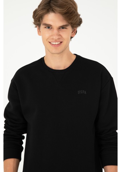 U.S. Polo Assn. Erkek Siyah Sweatshirt 50295148-VR046