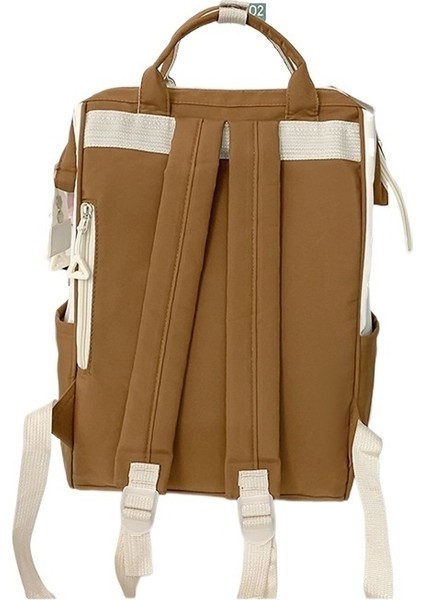 Sırt Çantası Kadın Ins Moda Kişilik Kontrast Renk Öğrenci Okul Çantası Rahat Kampüs Sırt Çantası (Yurt Dışından) fiyatları