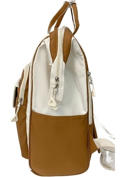 Sırt Çantası Kadın Ins Moda Kişilik Kontrast Renk Öğrenci Okul Çantası Rahat Kampüs Sırt Çantası (Yurt Dışından) modelleri