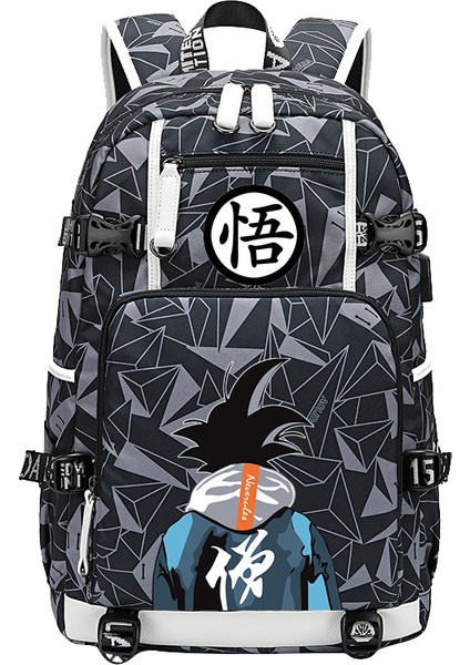 Dragon Ball Goku Okul Çantası Öğrenci Sırt Çantası (Yurt Dışından)
