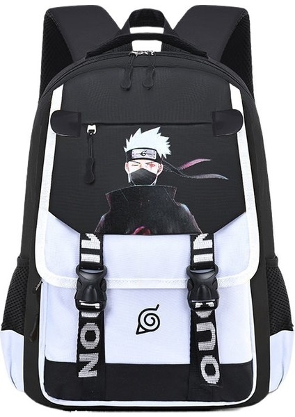 Naruto Okul Çantası Erkek Kakashi Naruto Uchiha Itachi Anime Sırt Çantası (Yurt Dışından)
