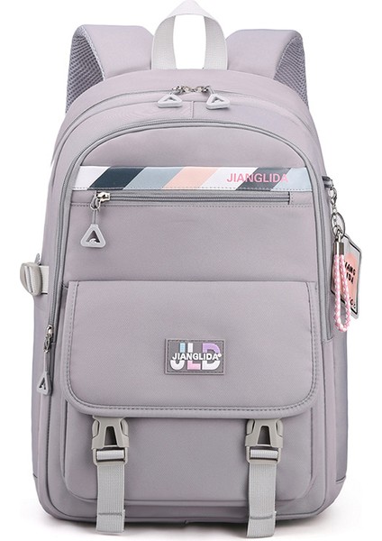 Su Geçirmez Öğrenci Okul Çantası Rahat Moda Büyük Kapasiteli Sırt Çantası (Yurt Dışından)