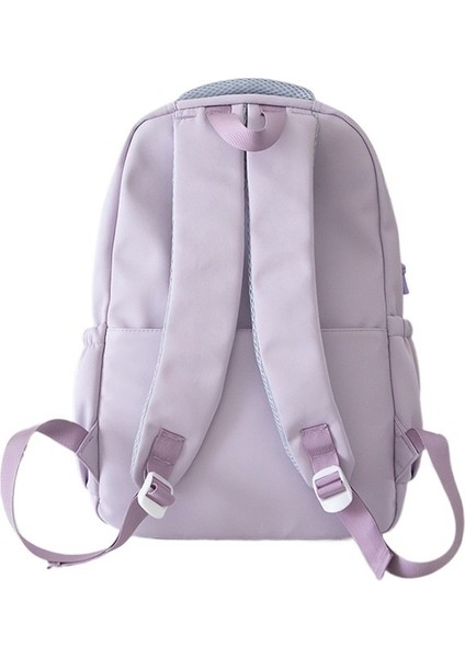 Ins Tarzı Okul Çantası Kız Sırt Çantası Büyük Kapasiteli Kontrast Renkli Çok Yönlü Sırt Çantası (Yurt Dışından) fiyatları