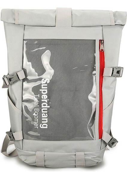 Sırt Çantası Erkek Büyük Kapasiteli Seyahat Çantası Moda Sırt Çantası (Yurt Dışından)