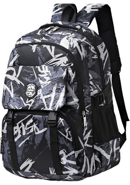 Sırt Çantası Öğrenci Okul Çantası Moda Kamuflaj Seyahat Büyük Kapasiteli Bilgisayar Sırt Çantası (Yurt Dışından) fırsatları