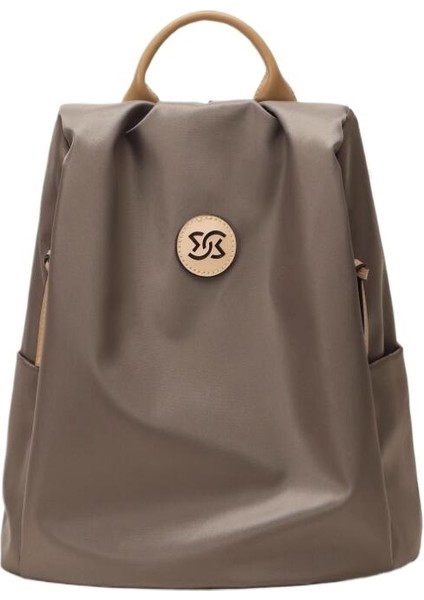 Sırt Çantası Kadın Sırt Çantası Premium Oxford Kumaş Su Geçirmez Bilgisayar Çantası (Yurt Dışından)