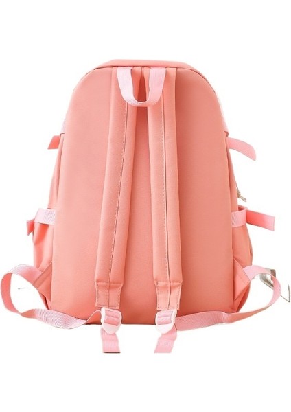 Kadınlar Için Dört Parçalı Okul Çantası Seti, Çok Yönlü Sırt Çantası, El Çantası, Modaya Uygun Renk Uyumlu Büyük Kapasiteli Sırt Çantası (Yurt Dışından) fiyatları