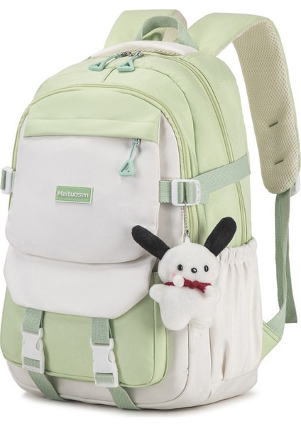 Lisede Okul Çantası Kızlar Çok Yönlü Kontrast Renkli Sırt Çantası Üniversite Öğrencisi Sırt Çantası (Yurt Dışından) fiyatları