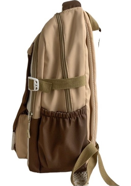 Lisede Okul Çantası Kızlar Çok Yönlü Kontrast Renkli Sırt Çantası Üniversite Öğrencisi Sırt Çantası (Yurt Dışından) fırsatları