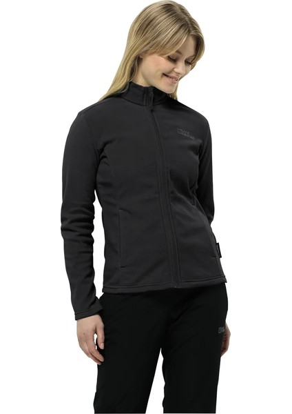 Taunus FZ W Tam Fermuar Kadın Polar 1711391-6000 Black modelleri