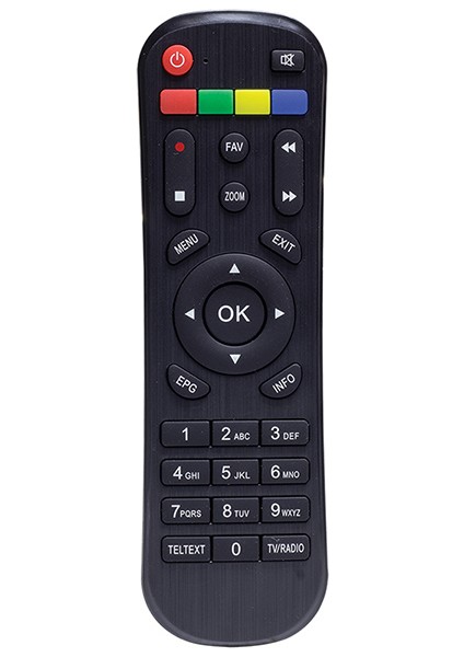 Kawaı KW-6850-6950-8400/POLSAT PLZ-14923 Mini Hd Uydu Kumanda (16487=SNR1249