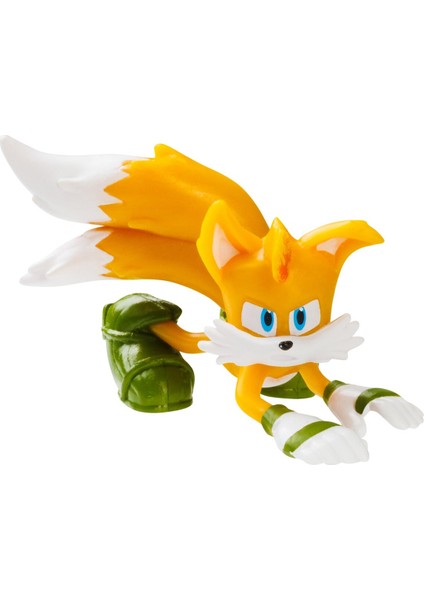 Sonic Prime 3 Lü Figür Blister Set - Eggforcer + Tails + Renegade Hain Knucks 6.5 cm - SON2020