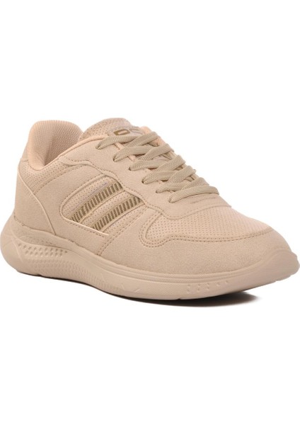 Pasomia 011 Bej Bağcıklı Sneaker