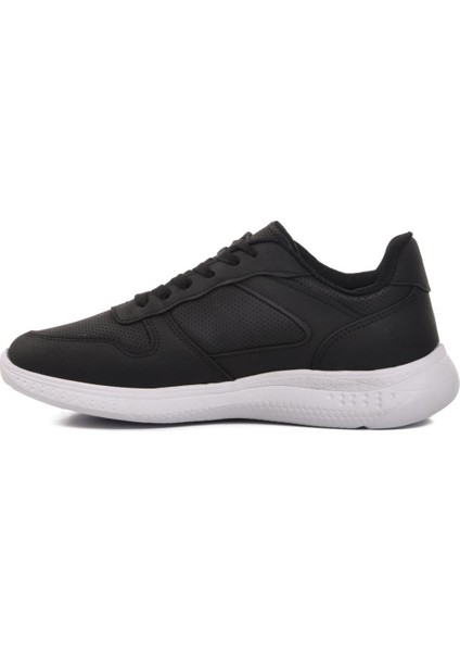 Pasomia 011 Siyah-Beyaz Bağcıklı Sneaker
