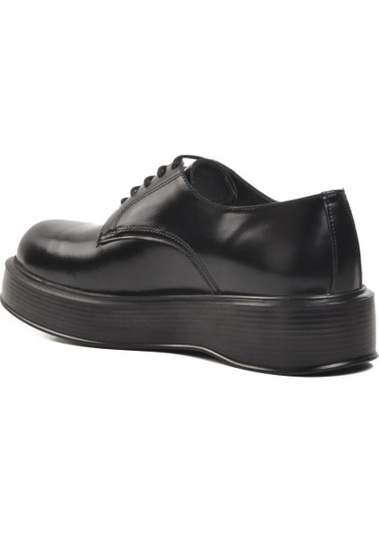 Premium 2128 Siyah Geniş Kalıp Deri Erkek Klasik Ayakkabı fırsatları