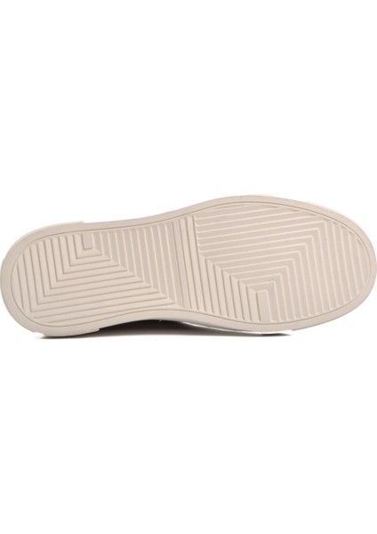 24K592 Beyaz Bağcıklı Erkek Sneaker