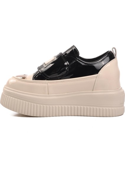 24K373 Siyah Gizli Topuklu Kadın Spor Ayakkabı modelleri