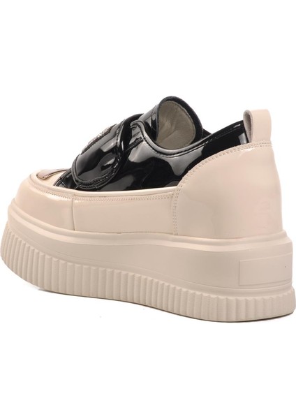 24K373 Siyah Gizli Topuklu Kadın Spor Ayakkabı fırsatları