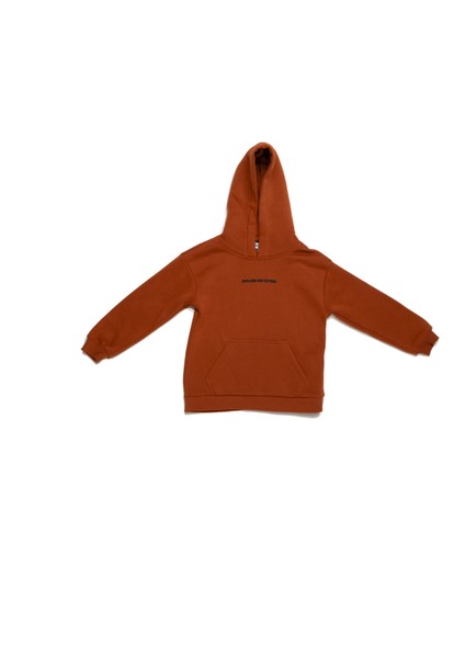 (SCE-1001) Serbend Kıds Baskılı Kapüşonlu Erkek Çocuk Şardonlu Sweatshirt