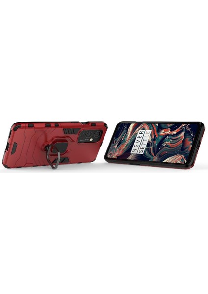 Oneplus 9 Darbeye Dayanıklı Metal Halka Tutucu Için Halka Araba Montaj Kickstand Durumda (Yurt Dışından) modelleri