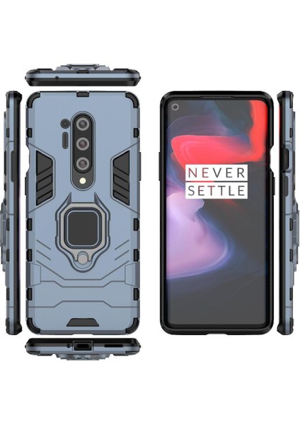 Oneplus 8 Pro Darbeye Dayanıklı Askeri Sınıf Için Halka Araba Dağı Kickstand Kılıf (Yurt Dışından)