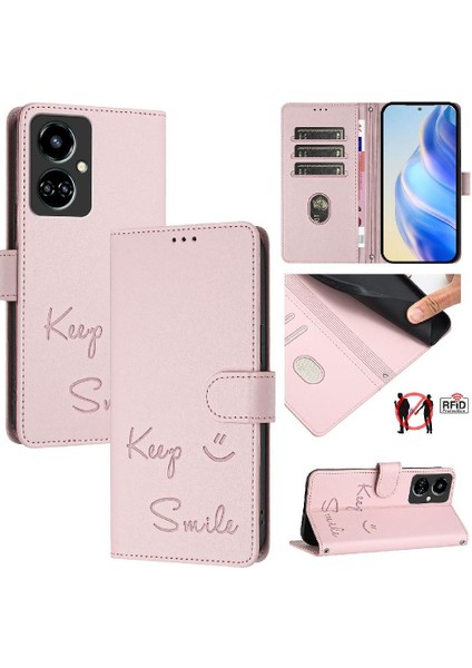 Tecno Camon 19 Pu Deri Kapak Kapak Rfıd Engelleme Kart Tutucu Için Kılıf (Yurt Dışından) indirimleri