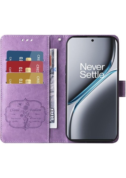 Oneplus Ace 3 Pro Flip Çiçek Deri Kart Yuvaları Için Flip Case (Yurt Dışından) fırsatları
