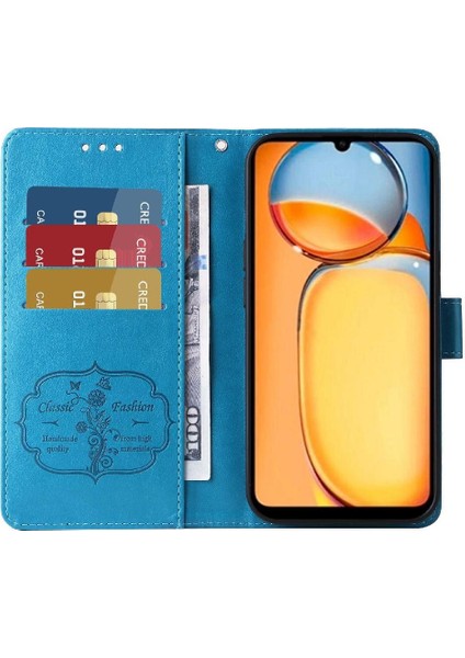 Xiaomi Redmi Için Flip Case Xiaomi 4g Cardyuvaları Flip Deri Çiçek (Yurt Dışından) modelleri
