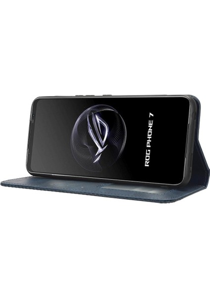 Asus Rog Telefon 7 Pu Deri Manyetik Kapatma Cüzdan Için Kılıf (Yurt Dışından)
