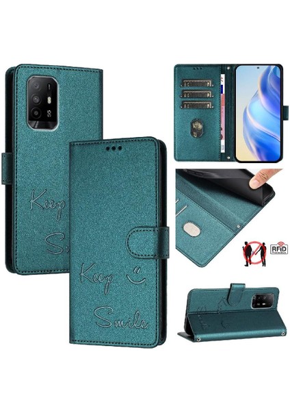 Oppo A95 4G/A95 4g Rfıd Engelleme Kapak Kapak Kart Tutucu Cüzdan Pu (Yurt Dışından) indirimleri