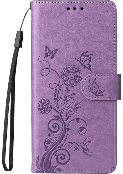 Xiaomi Redmi Not 9 Için Flip Case 4g Deri Kart Yuvaları Flip Çiçek (Yurt Dışından)