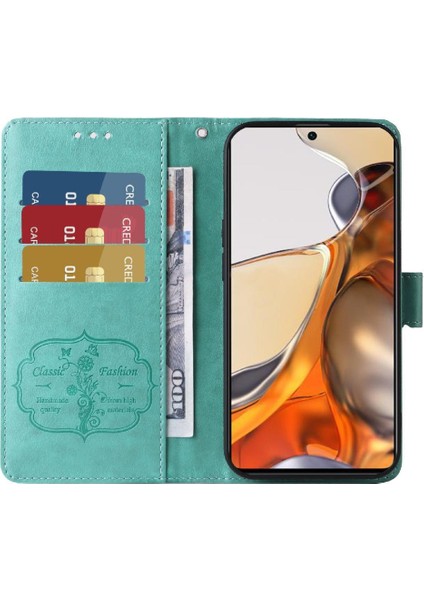 Xiaomi 11T/11T Pro Çiçek Flip Deri Kart Yuvaları Için Flip Case (Yurt Dışından) indirimleri