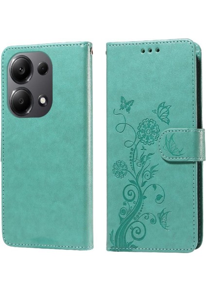 Xiaomi Redmi Not Için Flip Case 13 Pro 4g Çiçek Deri Cardyuvaları Çevirin (Yurt Dışından)