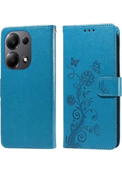 Xiaomi Redmi Not Için Flip Case 13 Pro 4g Çiçek Deri Cardyuvaları Çevirin (Yurt Dışından)