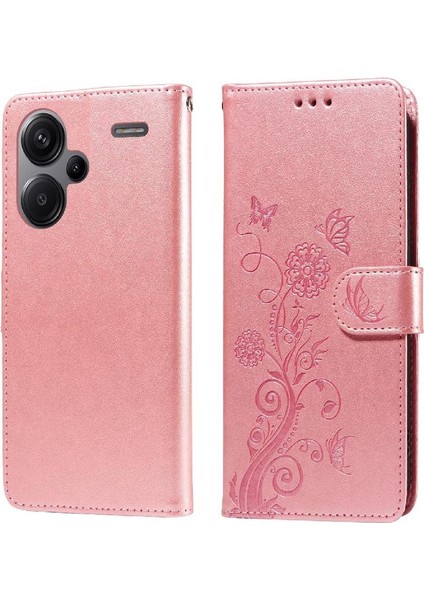 Xiaomi Redmi Not Için Flip Case 13 Pro Artı 5g Deri Kart Yuvaları Çevirin (Yurt Dışından)