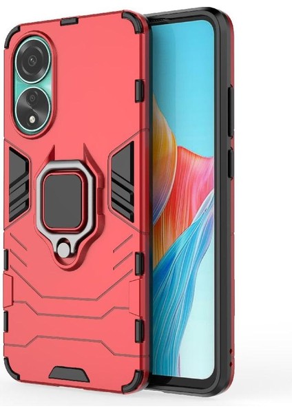 Oppo A78 4g Metal Halka Tutucu Darbeye Için Halka Araç Montaj Kickstand Durumda (Yurt Dışından)