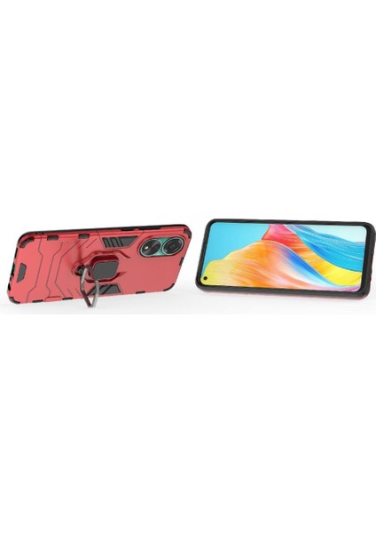 Oppo A78 4g Metal Halka Tutucu Darbeye Için Halka Araç Montaj Kickstand Durumda (Yurt Dışından) modelleri