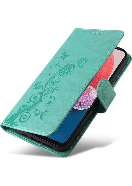 Samsung Galaxy A04 4g Cardyuvaları Flip Case Çiçek Deri (Yurt Dışından) modelleri