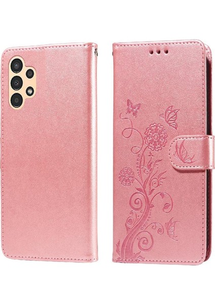 Samsung Galaxy A04 4g Cardyuvaları Flip Case Çiçek Deri (Yurt Dışından) fırsatları