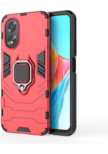 Oppo A38 4g Darbeye Dayanıklı Metal Halka Tutucu Için Halka Araç Montaj Kickstand Vaka (Yurt Dışından) modelleri