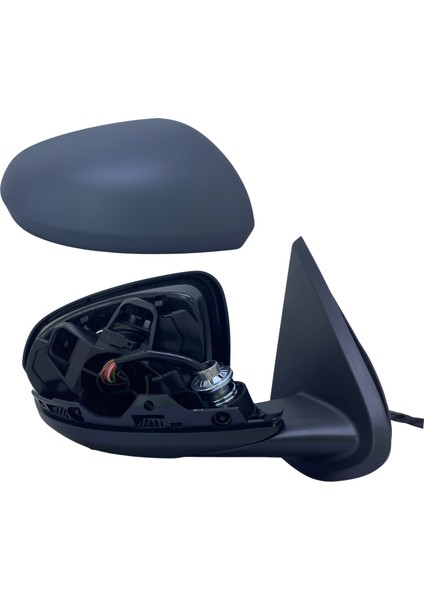 Dış Dikiz Aynası Dacia Duster 2018-> Elektrikli, Isıtmalı, Manuel Katlanır, Astarlı Kapak, 5 Pin