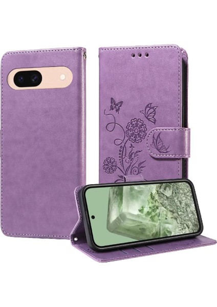 Google Piksel 8A Flip Çiçek Kart Yuvaları Deri Için Flip Case (Yurt Dışından) fırsatları