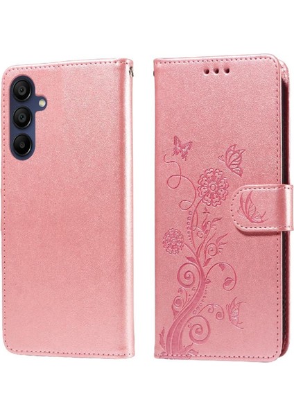 YH Market Samsung Galaxy A16 5g Cardyuvaları Flip Deri Çiçek Için Flip Case (Yurt Dışından)