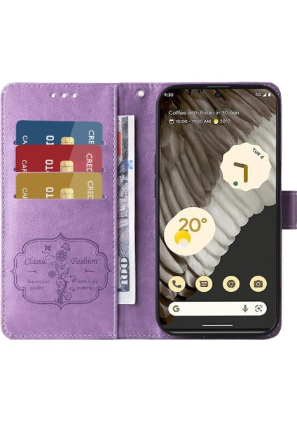 Google Piksel 7 Pro Kart Yuvaları Deri Flip Çiçek Için Flip Case (Yurt Dışından) indirimleri