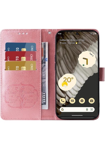 Google Piksel 7 Pro Kart Yuvaları Deri Flip Çiçek Için Flip Case (Yurt Dışından) fırsatları