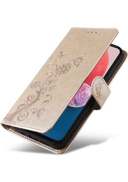 Samsung Galaxy A04 4g Cardyuvaları Flip Case Çiçek Deri (Yurt Dışından) modelleri
