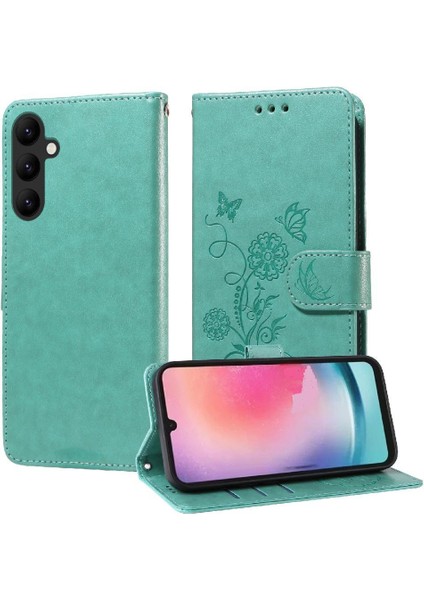 Samsung Galaxy A24 4g Cardyuvaları Çiçek Deri Flip Case (Yurt Dışından) indirimleri