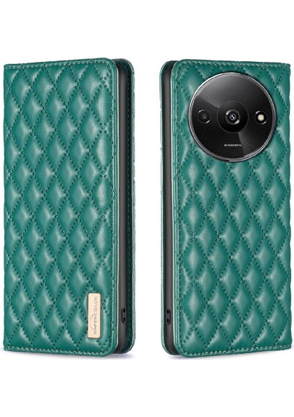 Xiaomi Redmi A3 Manyetik Kapatma Tam Koruma Cüzdan Kartı Için Flip Case (Yurt Dışından)